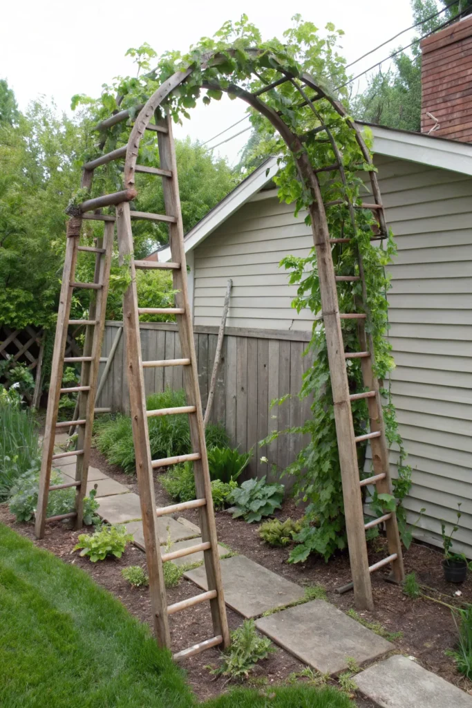 15 DIY Garden Arch Ideas for Climbing Plants 5 wd 4
