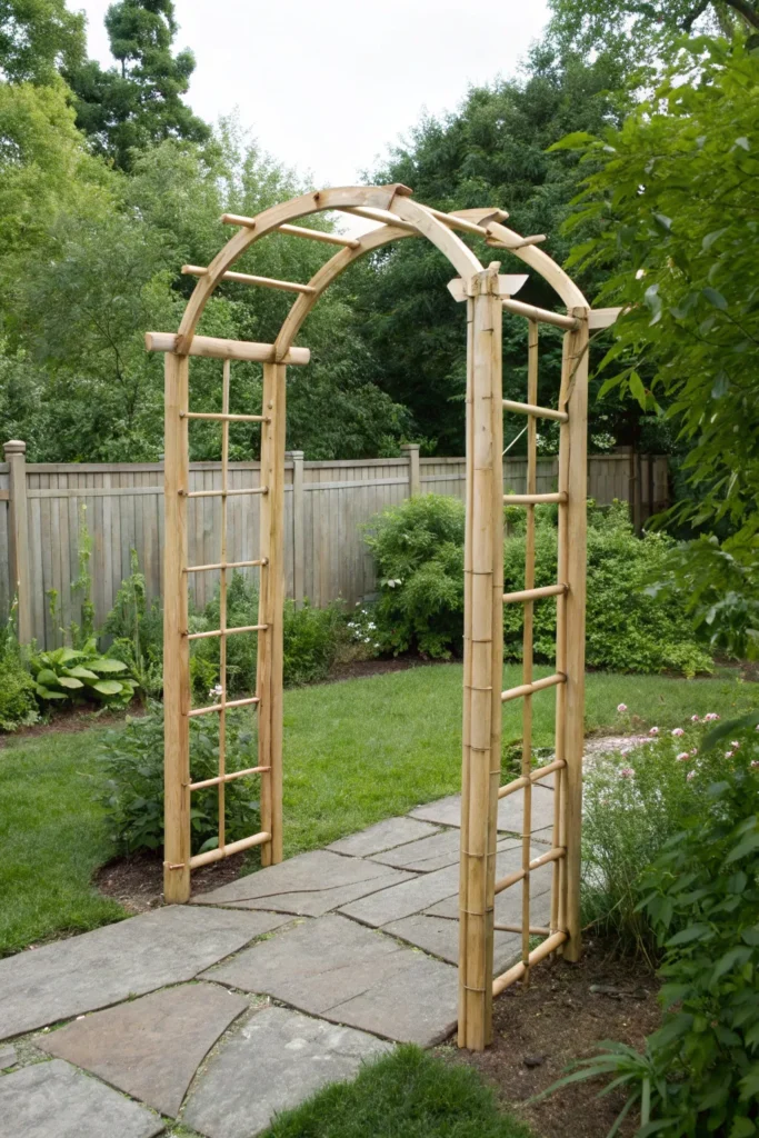 15 DIY Garden Arch Ideas for Climbing Plants 6 wd 5