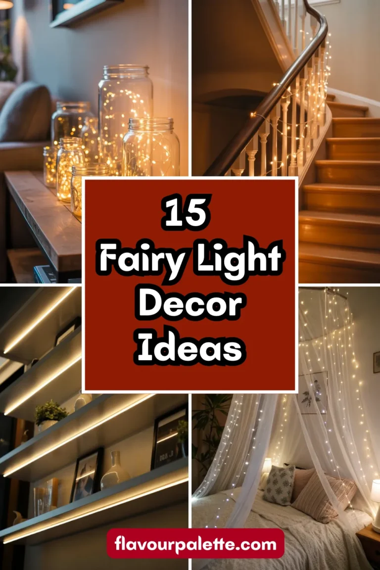 15 Fairy Light Decor Ideas for Magical Interiors