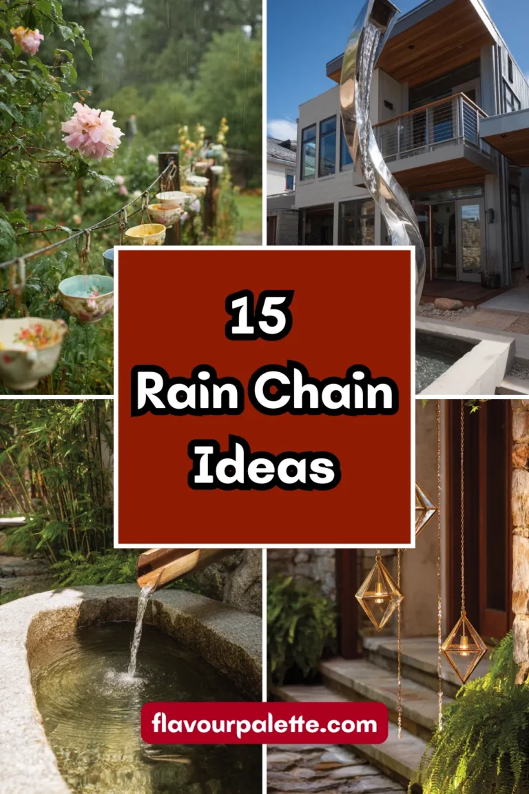 15 Rain Chain Ideas That Add Beauty to Your Exterior
