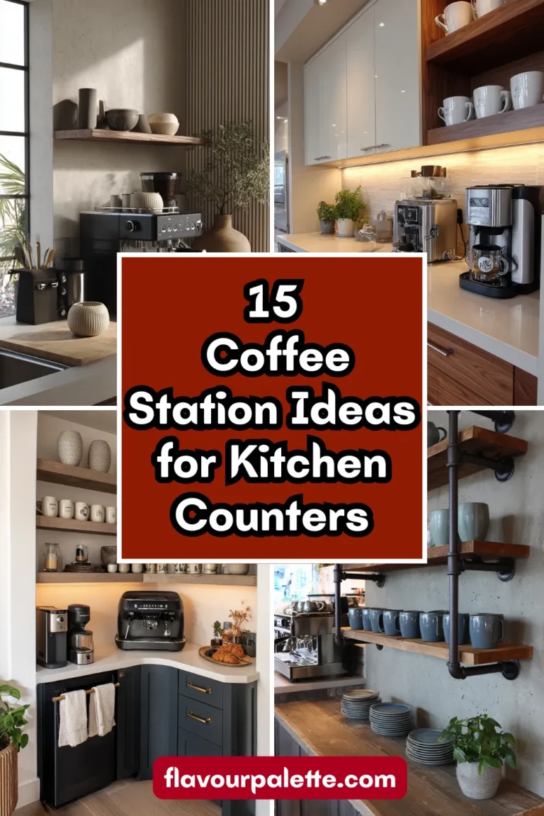 15 Coffee Station Ideas for Kitchen Counters