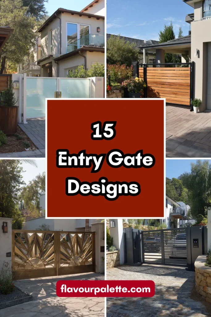 15 Entry Gate Designs That Create a Stunning First Impression 1 15 34