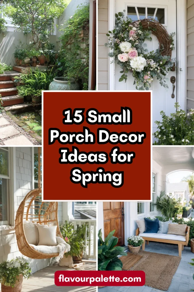 15 Small Porch Decor Ideas for Spring 1 15 46
