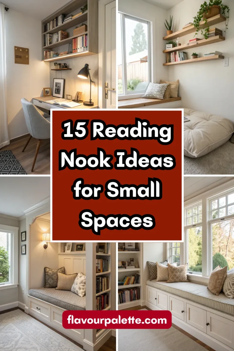 15 Reading Nook Ideas for Small Spaces