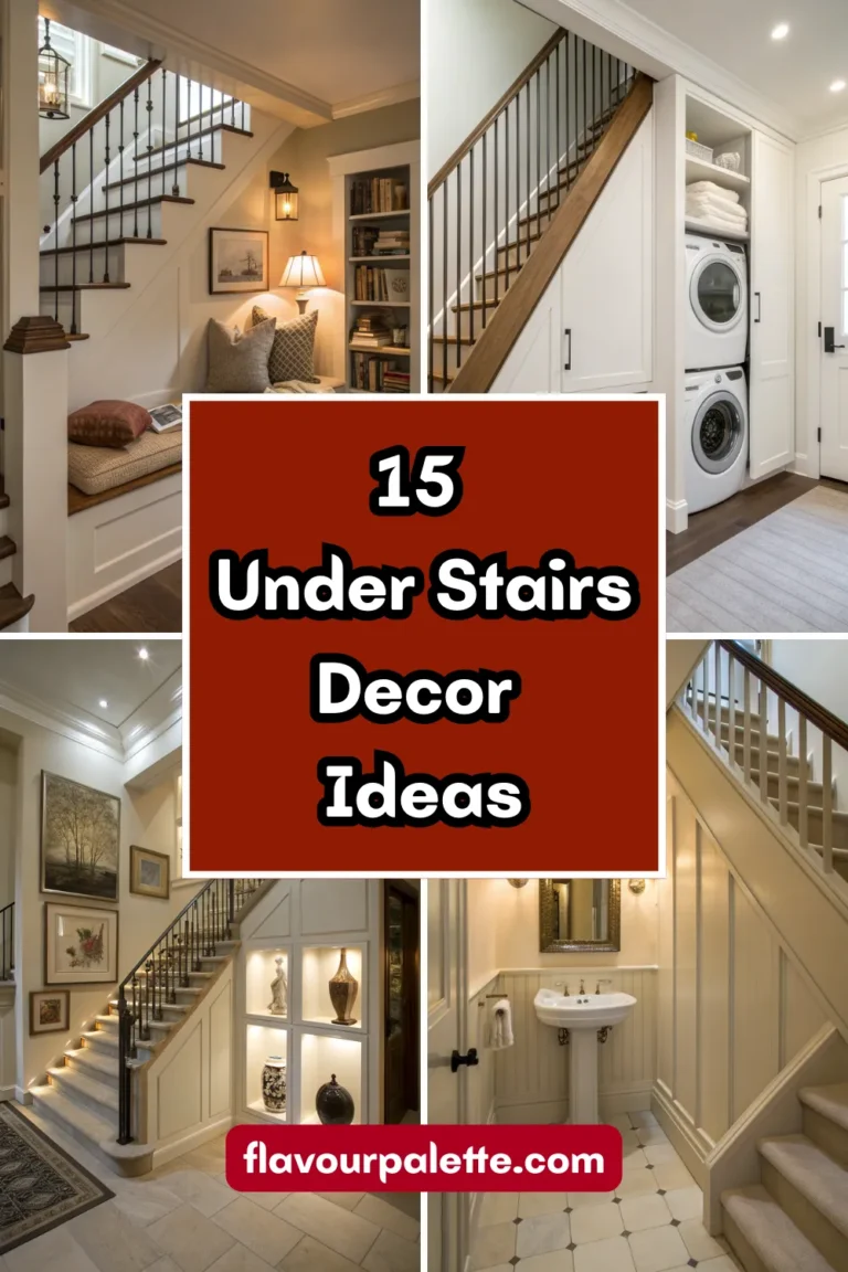 15 Under Stairs Decor Ideas That Use Every Inch