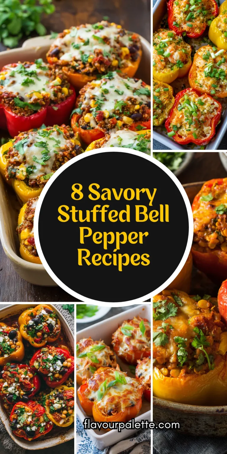 8 Savory Stuffed Bell Pepper Recipes Packed With Goodness