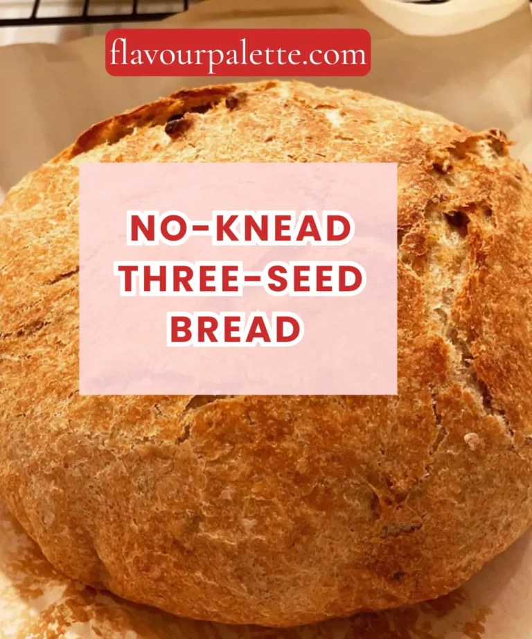 No-Knead Three-Seed Bread Recipe: Artisan Bread Made Easy