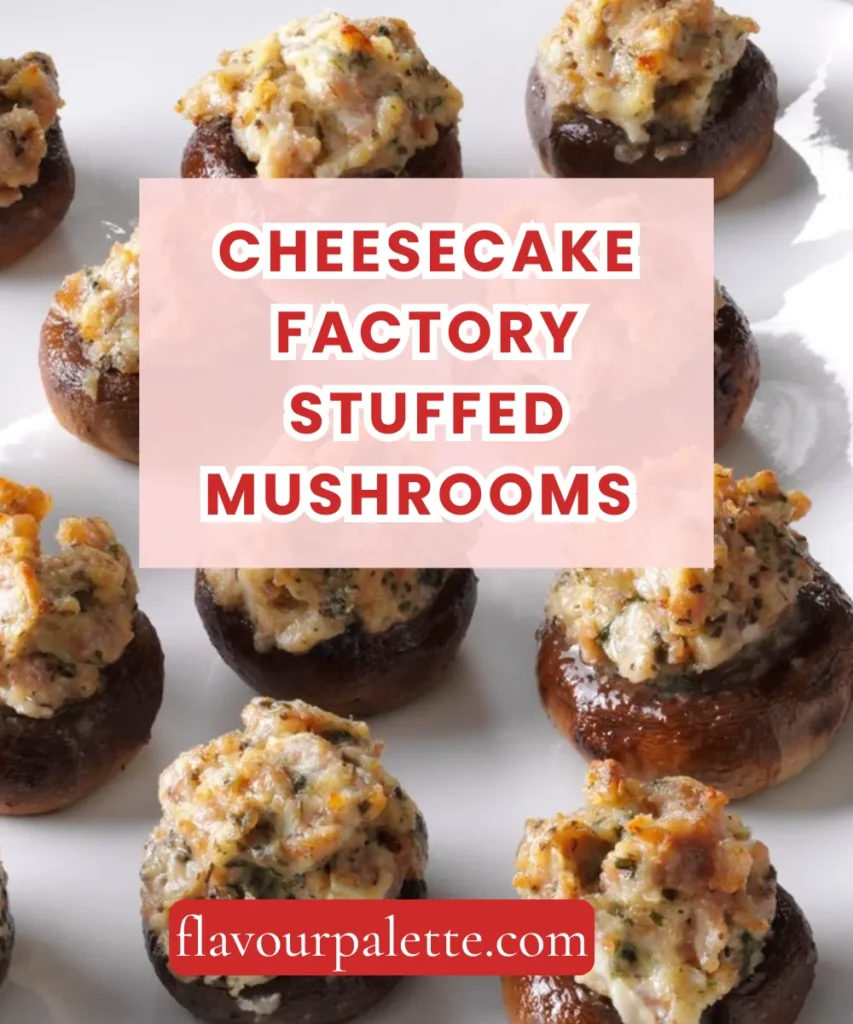 Cheesecake Factory Stuffed Mushrooms Recipe: The Perfect Starter 1 Lemon 22