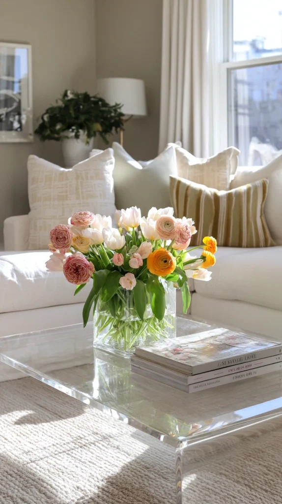 15 Spring Coffee Table Decor Ideas 2 dc 1