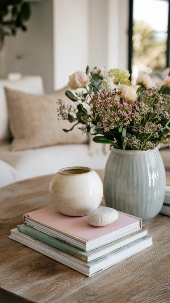 15 Spring Coffee Table Decor Ideas 3 dc 2