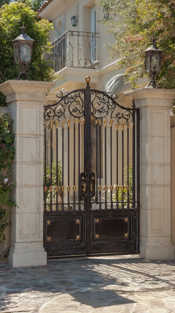 15 Entry Gate Designs That Create a Stunning First Impression 10 ds 9