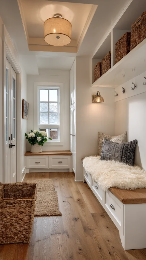 15 Spring Mudroom Refresh Ideas for a Cleaner Entry 13 nb 12