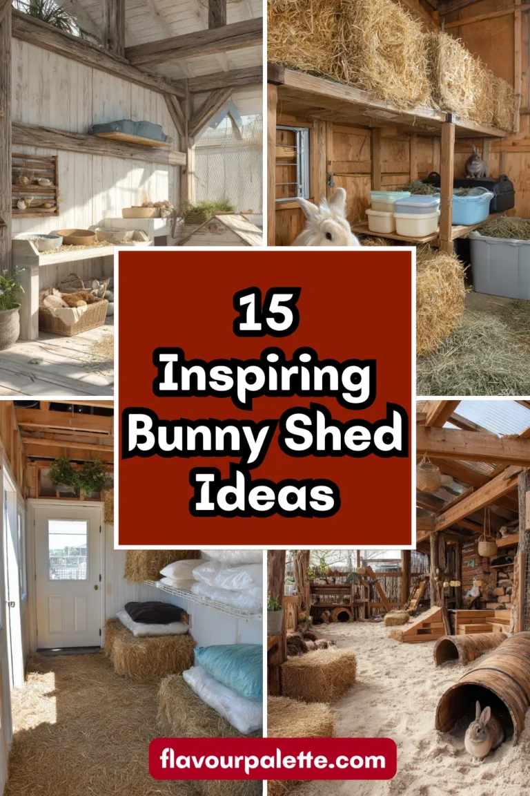 15 Inspiring Bunny Shed Ideas