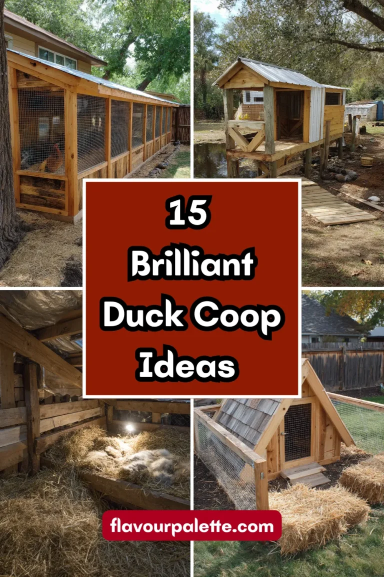 15 Brilliant Duck Coop Ideas to Transform Your Backyard