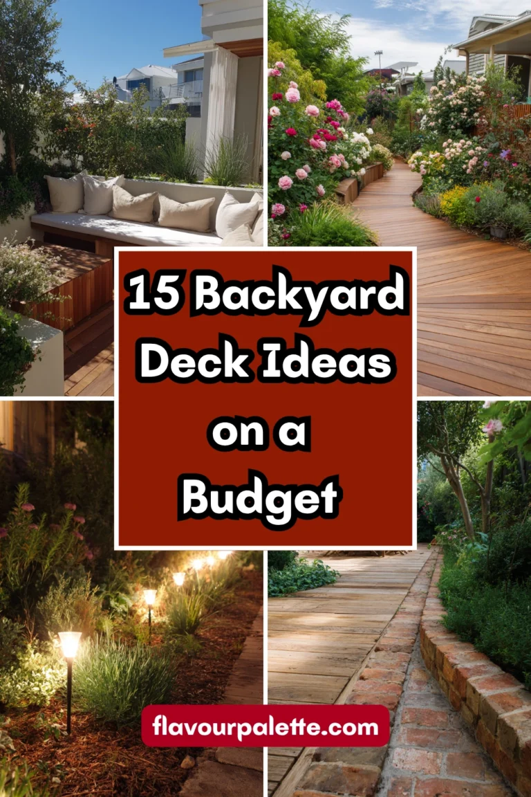 15 Backyard Deck Ideas on a Budget That Look Expensive