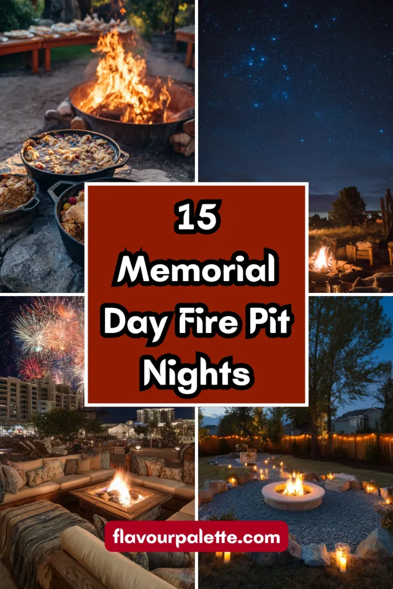 15 Creative Memorial Day Fire Pit Nights