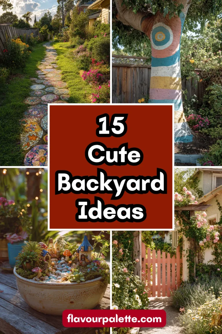 15 Cute Backyard Ideas