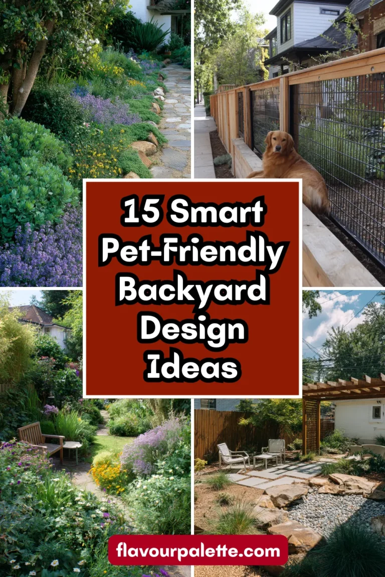 15 Smart Pet-Friendly Backyard Design Ideas