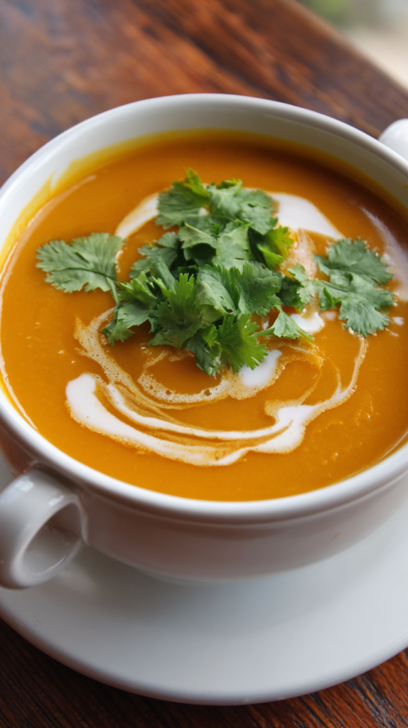 Butternut Squash Soup with Coconut Milk