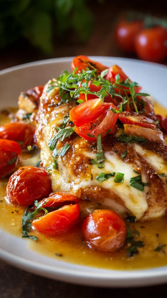 Caprese Chicken Skillet