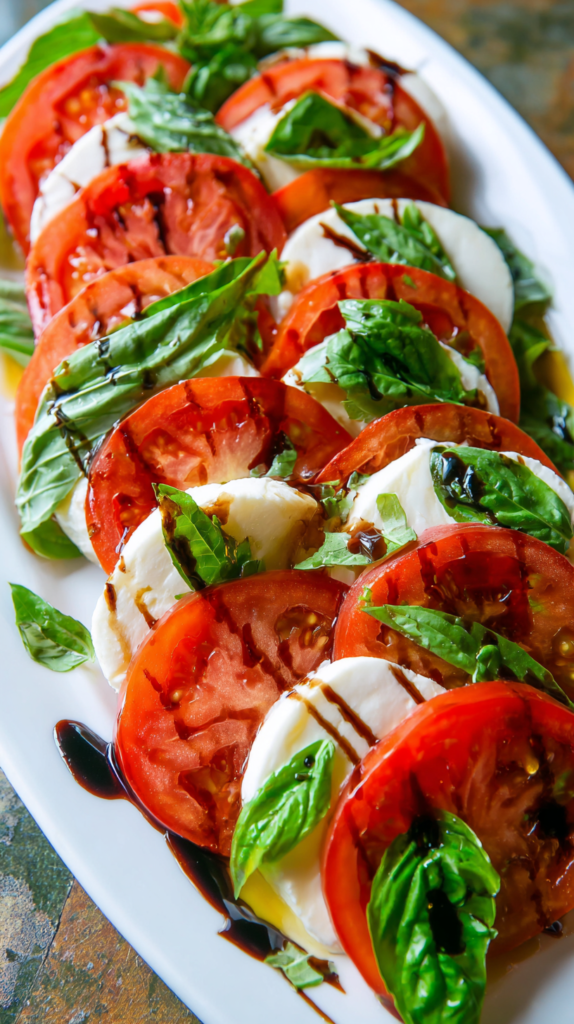 Caprese Salad with Balsamic Glaze