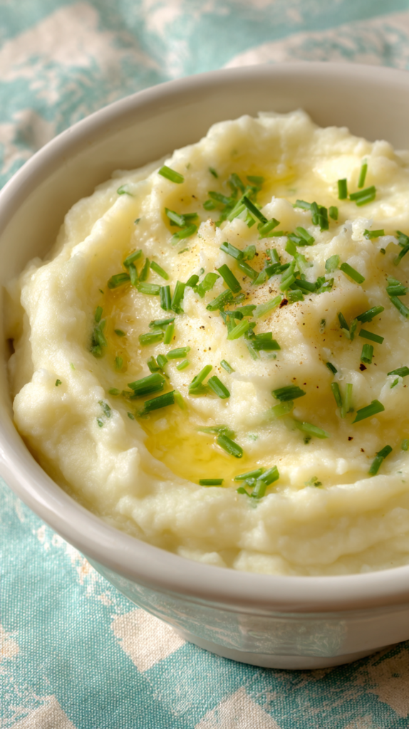 Cheesy Cauliflower Puree
