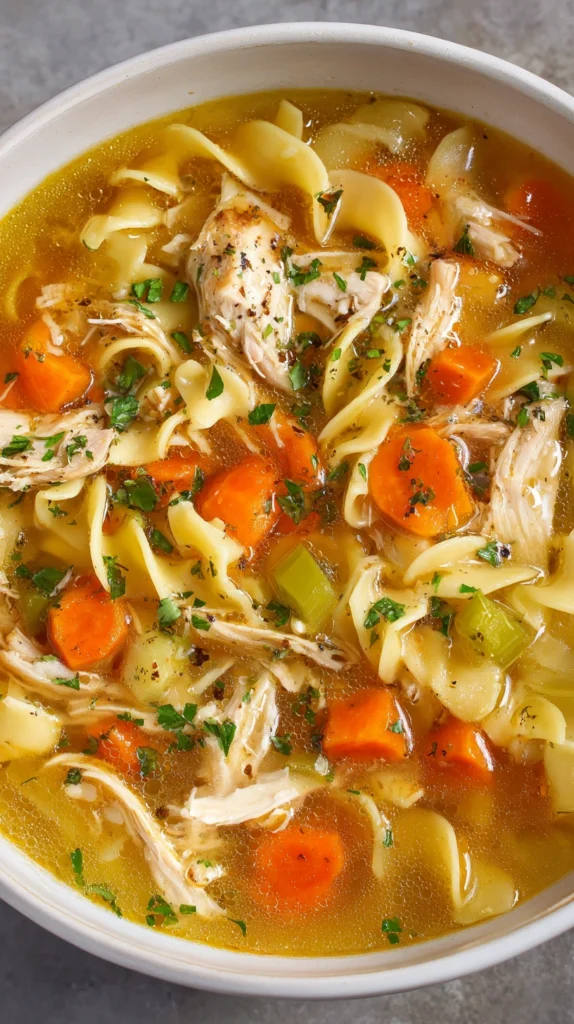 Classic Chicken Noodle Soup