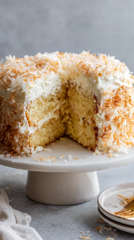 Coconut Cream Cake
