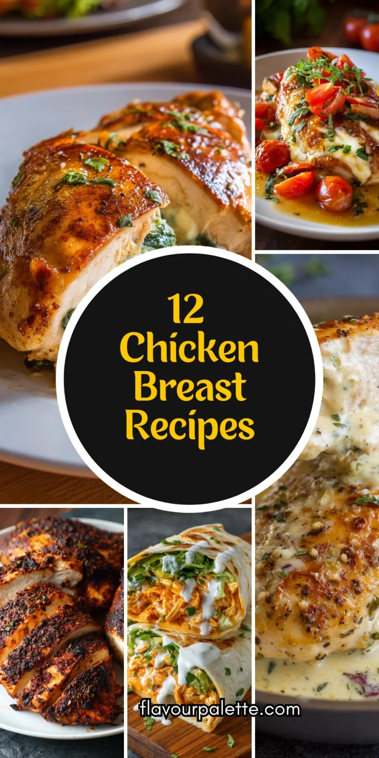 12 Chicken Breast Recipes That Are Quick And Full Of Flavor