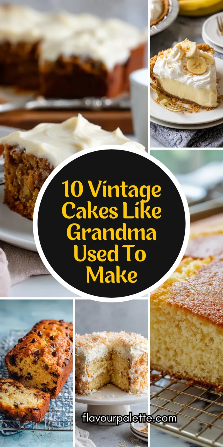 10 Vintage Cakes Like Grandma Used To Make
