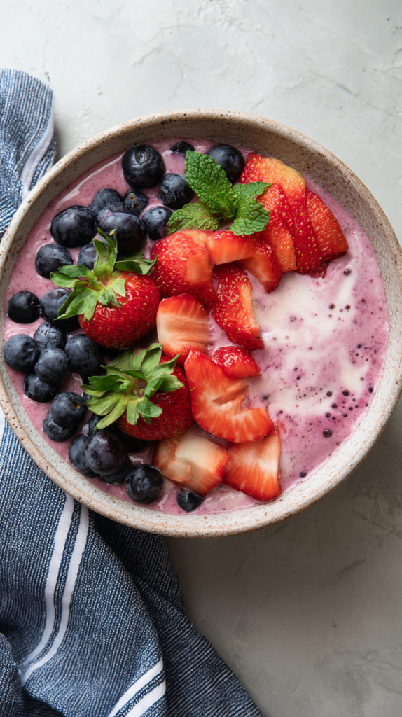 Gentle Fruit Smoothie Bowl