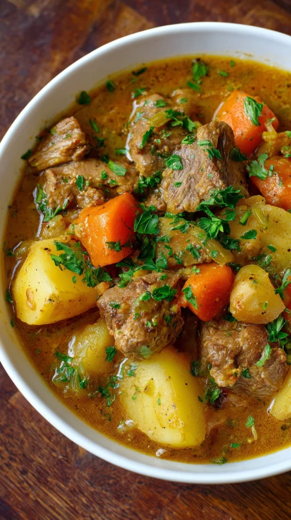Hearty Irish Stew with Lamb