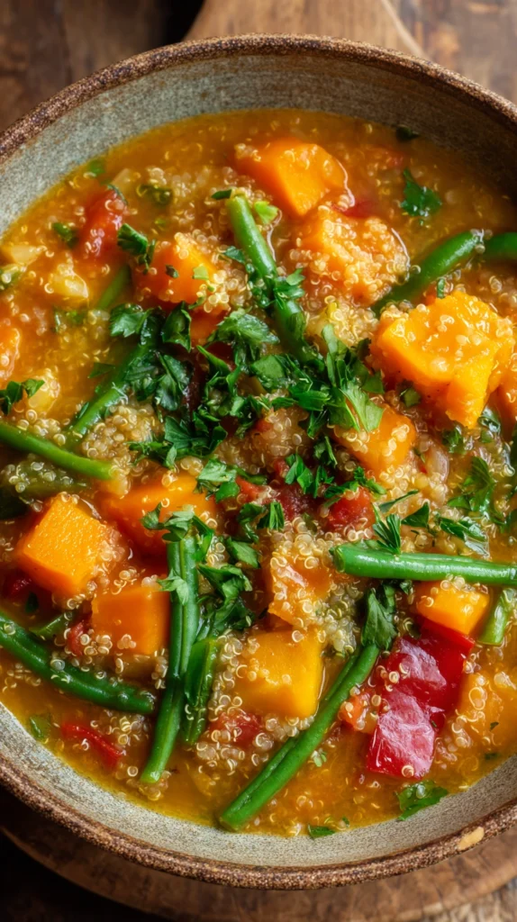 Hearty Vegetable and Quinoa Soup