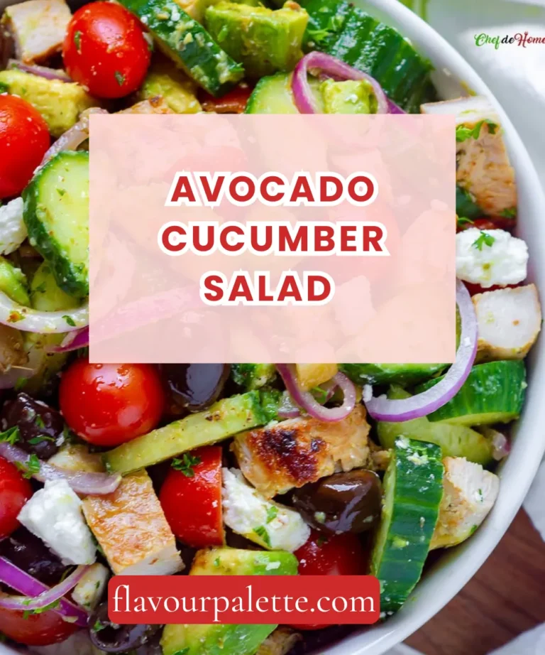 Avocado Cucumber Salad Recipe: Cool and Creamy Refreshment