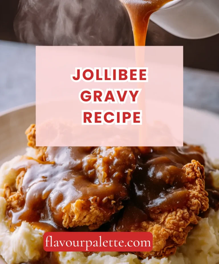 Jollibee Gravy Recipe: Filipino Fast Food Gold