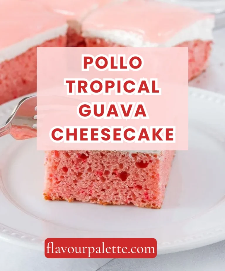 Pollo Tropical Guava Cheesecake Recipe: Tropical Paradise Dessert