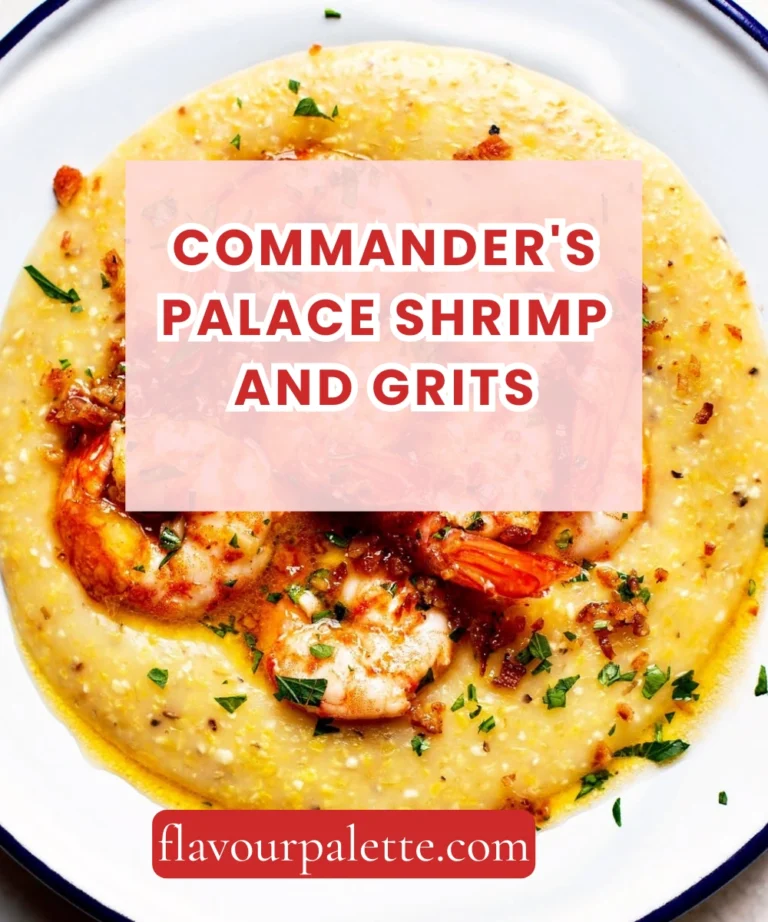 Commander’s Palace Shrimp and Grits Recipe: New Orleans Elegance