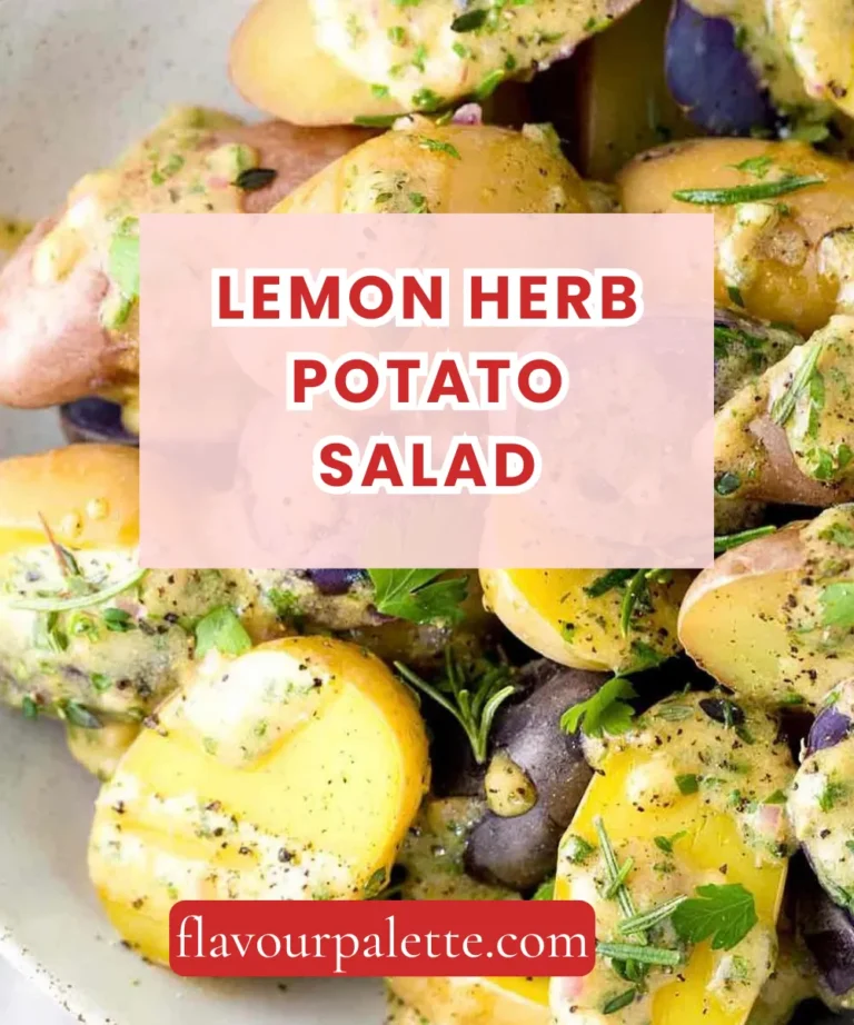 Lemon Herb Potato Salad Recipe: Light and Refreshing
