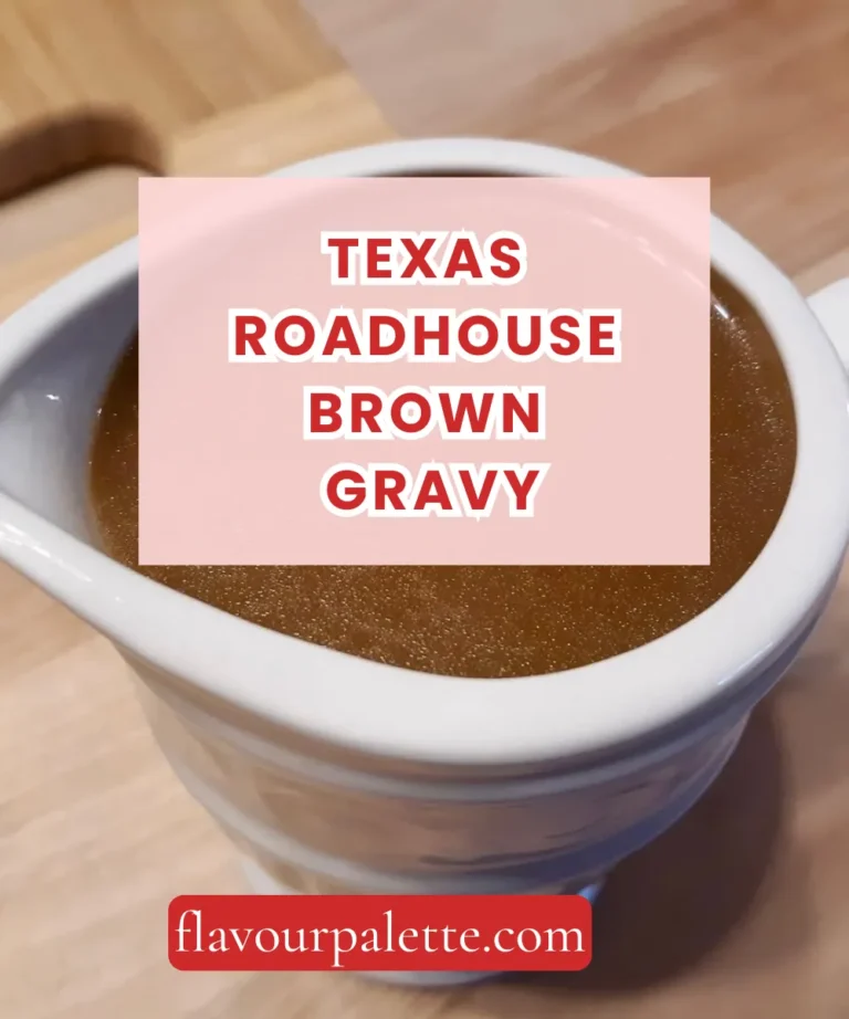 Texas Roadhouse Brown Gravy Recipe: Rich and Savory Perfection