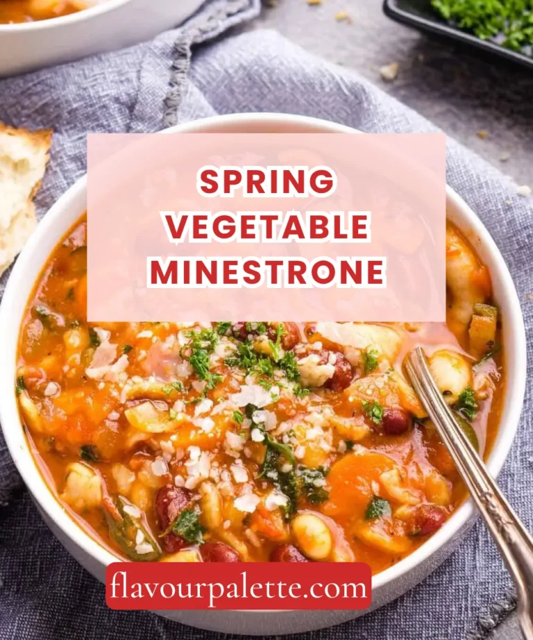 Spring Vegetable Minestrone Recipe (Fresh, Hearty & Ready in 40 Minutes)