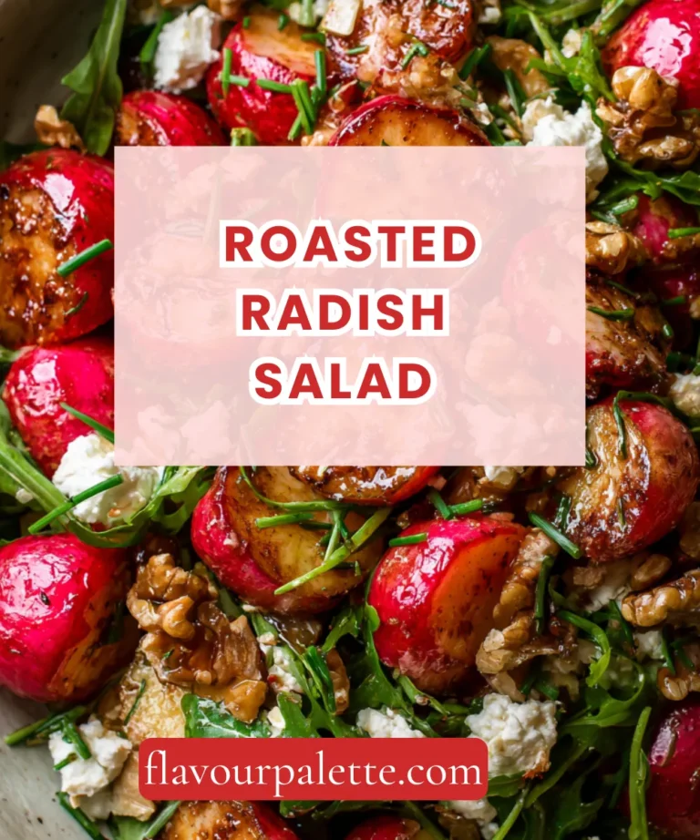 Roasted Radish Salad Recipe: Surprisingly Sweet and Savory
