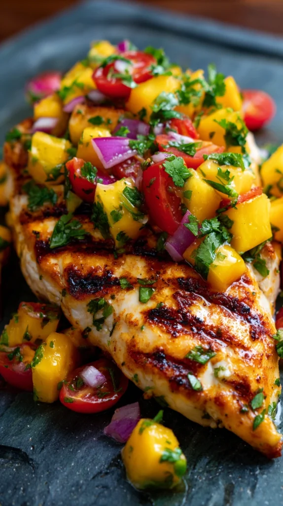 Mango Salsa Chicken
