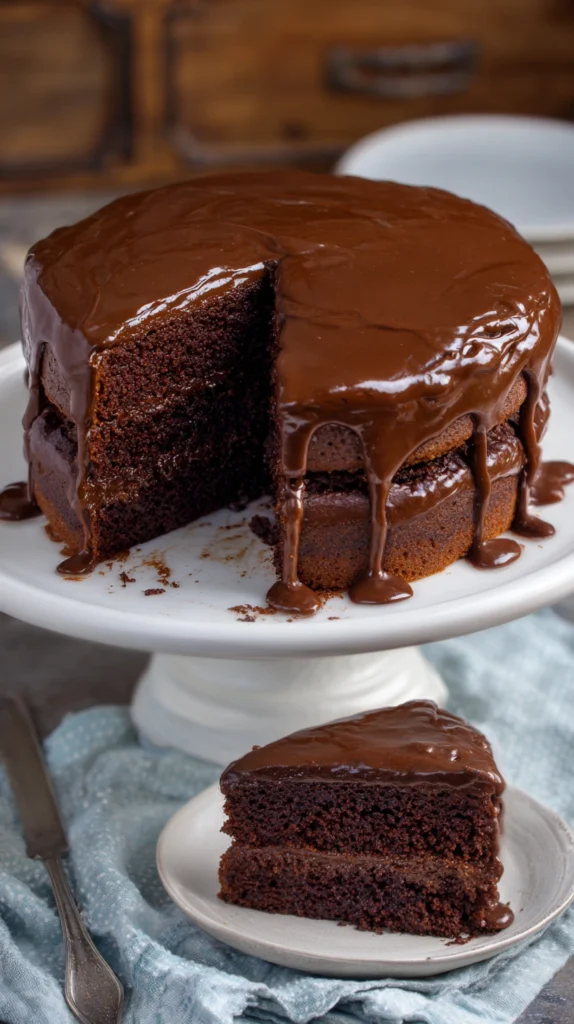 Moist Chocolate Layer Cake