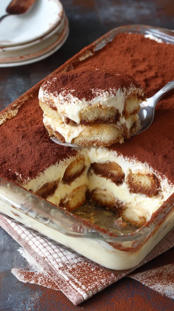 Rich Tiramisu Dessert