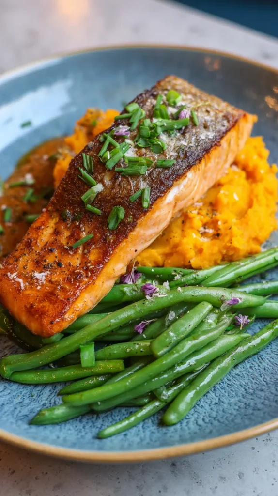 Salmon and Sweet Potato Mash