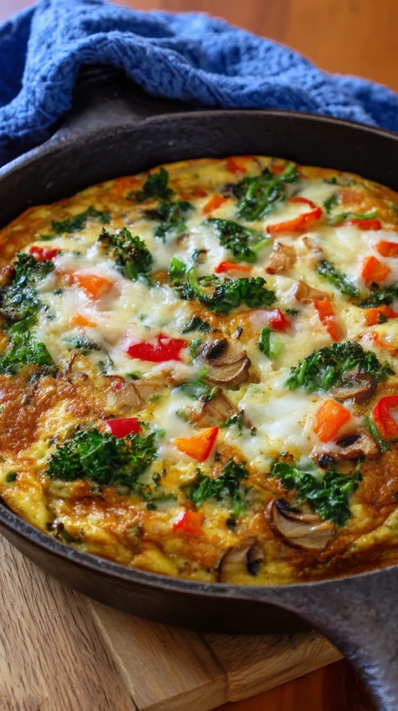 Savory Frittata with Seasonal Vegetables