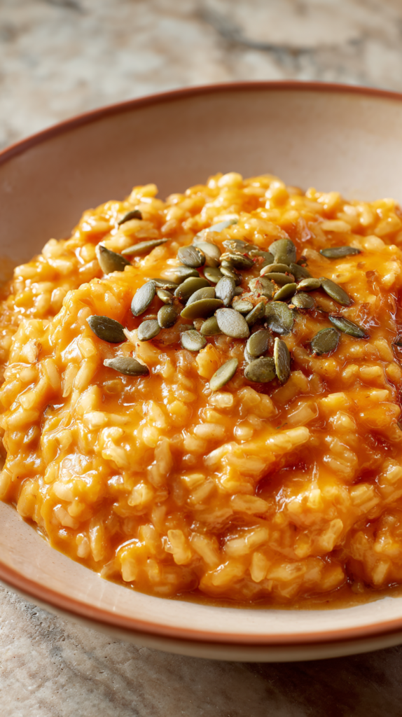 Smooth Pumpkin Risotto