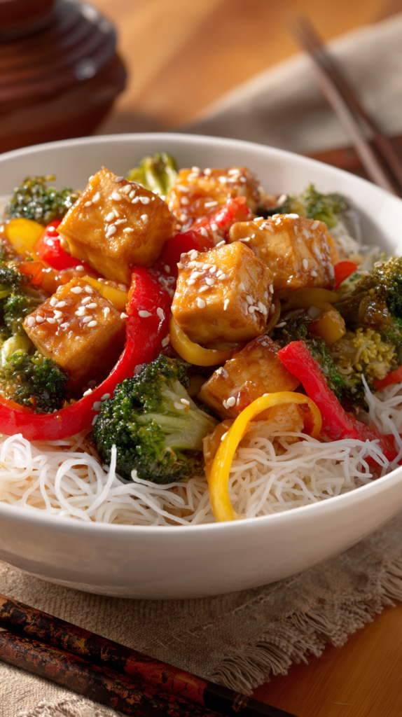 Vegetable Stir Fry with Tofu 1