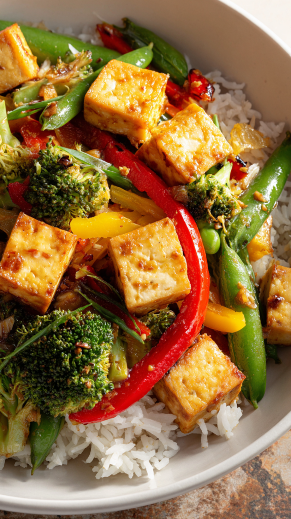 Vegetable Stir Fry with Tofu
