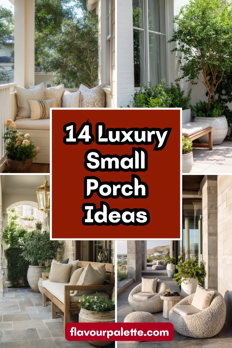 14 Luxury Small Porch Ideas That Feel Effortlessly Elegant